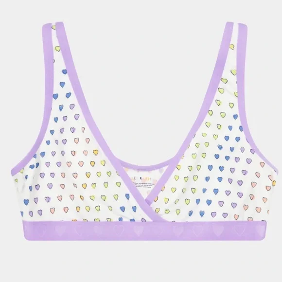 NWT Roller Rabbit Disco Hearts Leroy Bralette - Picture 5 of 7